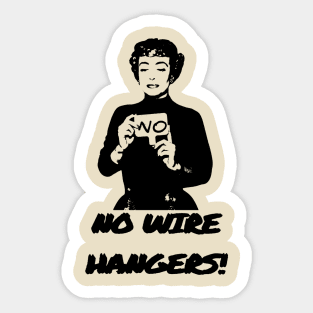 Mommie dearest t-shirt Sticker